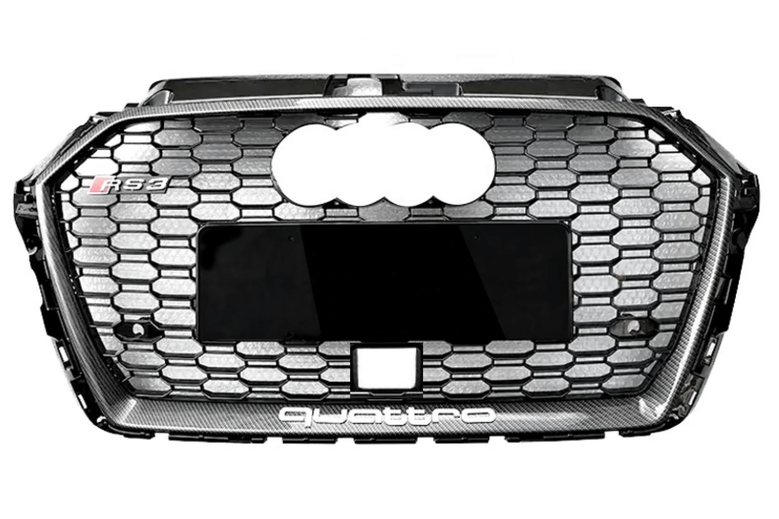 RS Honeycomb Front Grille for 2017-2019 Audi A3/S3 8V.5 Models - Image 16