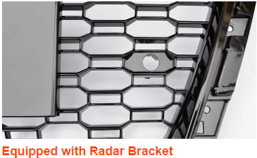 RS Honeycomb Front Grille for 2017-2019 Audi A4/S4 B9 Models - Image 11