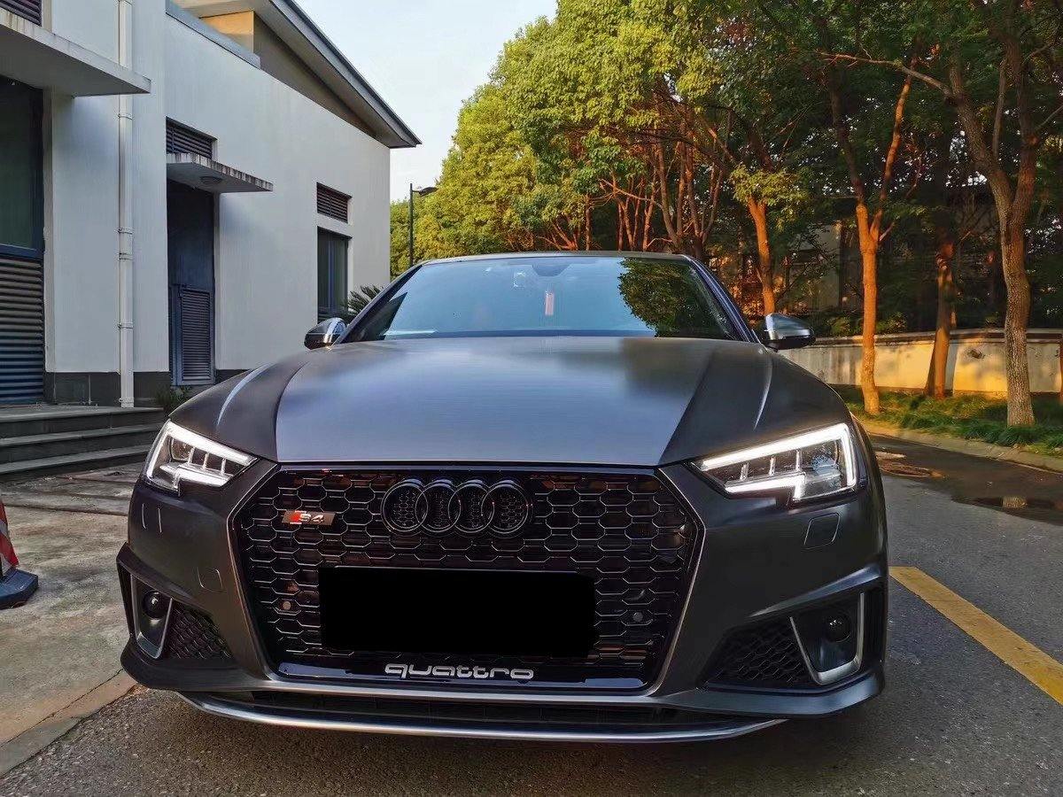 RS Honeycomb Front Grille for 2017-2019 Audi A4/S4 B9 Models - Image 12