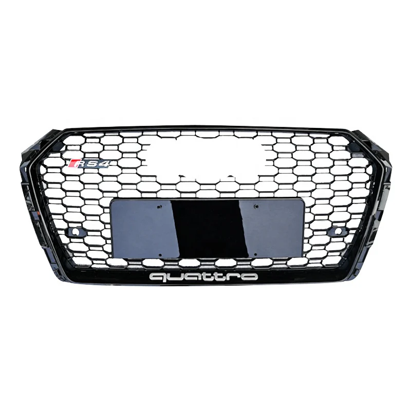 RS Honeycomb Front Grille for 2017-2019 Audi A4/S4 B9 Models - Image 14