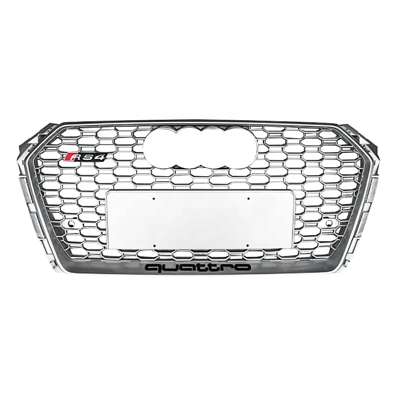 RS Honeycomb Front Grille for 2017-2019 Audi A4/S4 B9 Models - Image 15