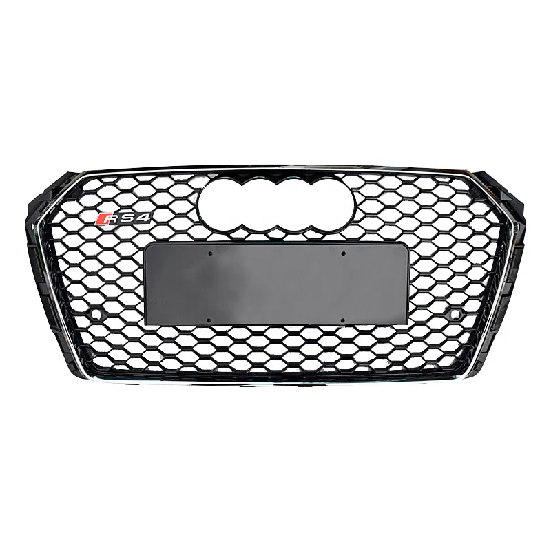 RS Honeycomb Front Grille for 2017-2019 Audi A4/S4 B9 Models - Image 16