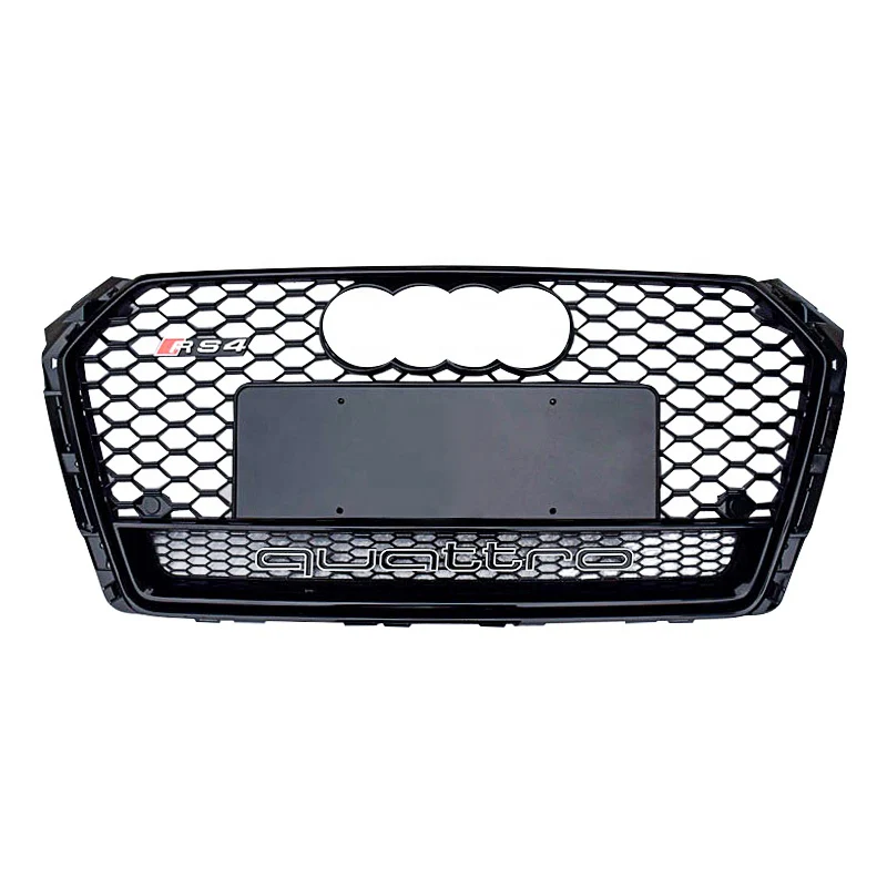 RS Honeycomb Front Grille for 2017-2019 Audi A4/S4 B9 Models - Image 17