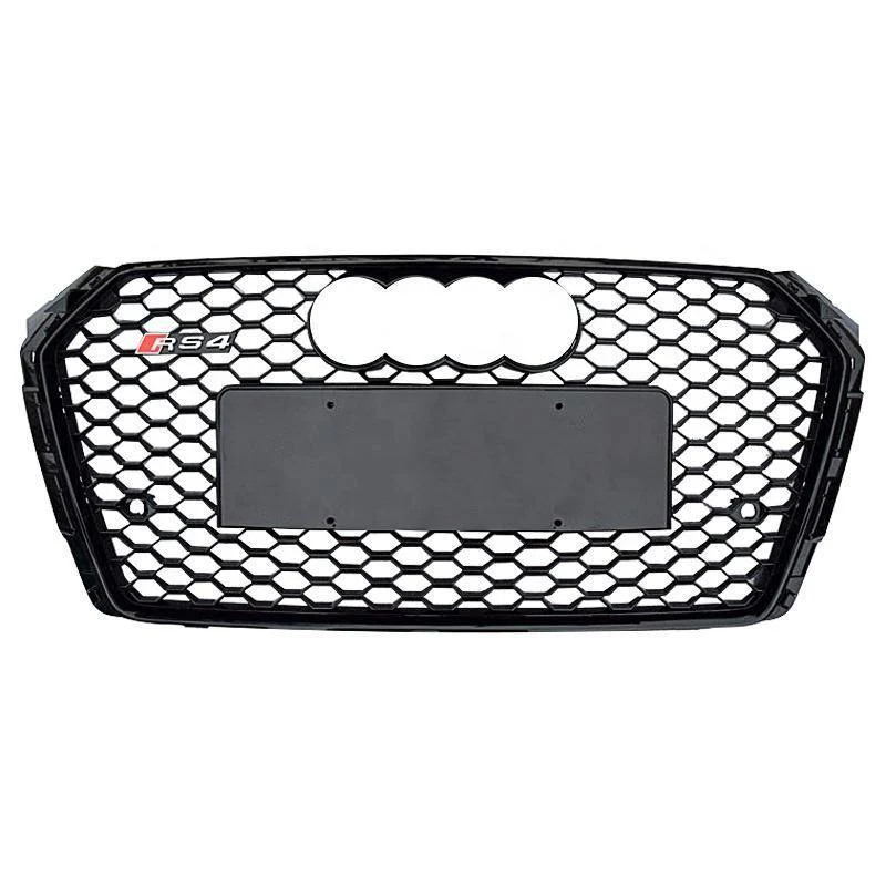 RS Honeycomb Front Grille for 2017-2019 Audi A4/S4 B9 Models - Image 5