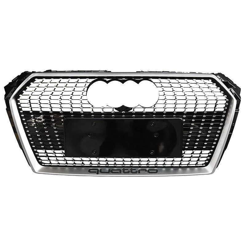 RS Honeycomb Front Grille for 2017-2019 Audi A4/S4 B9 Models - Image 9