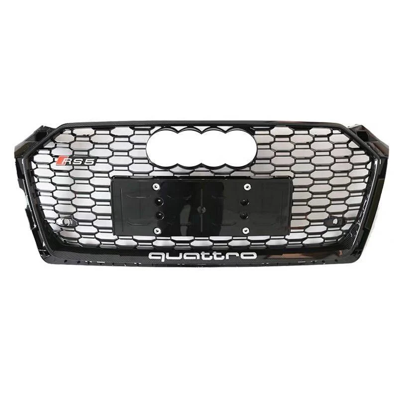 RS Honeycomb Front Grille for 2017-2019 Audi A5/S5 B9 Models - Image 3
