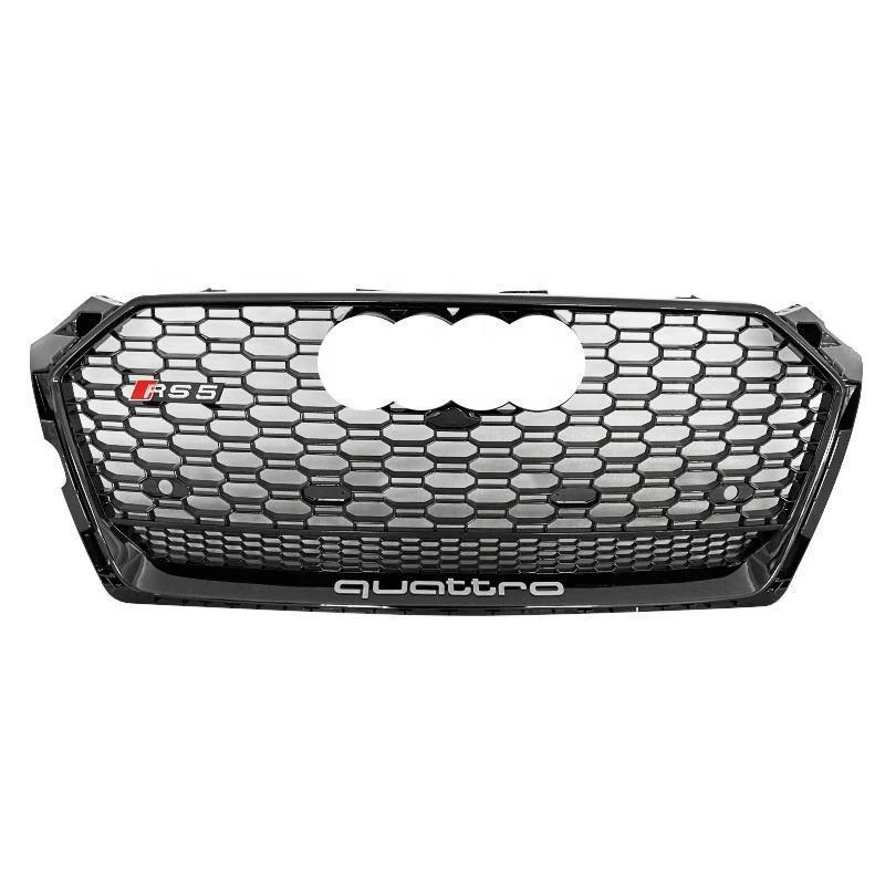 RS Honeycomb Front Grille for 2017-2019 Audi A5/S5 B9 Models - Image 5