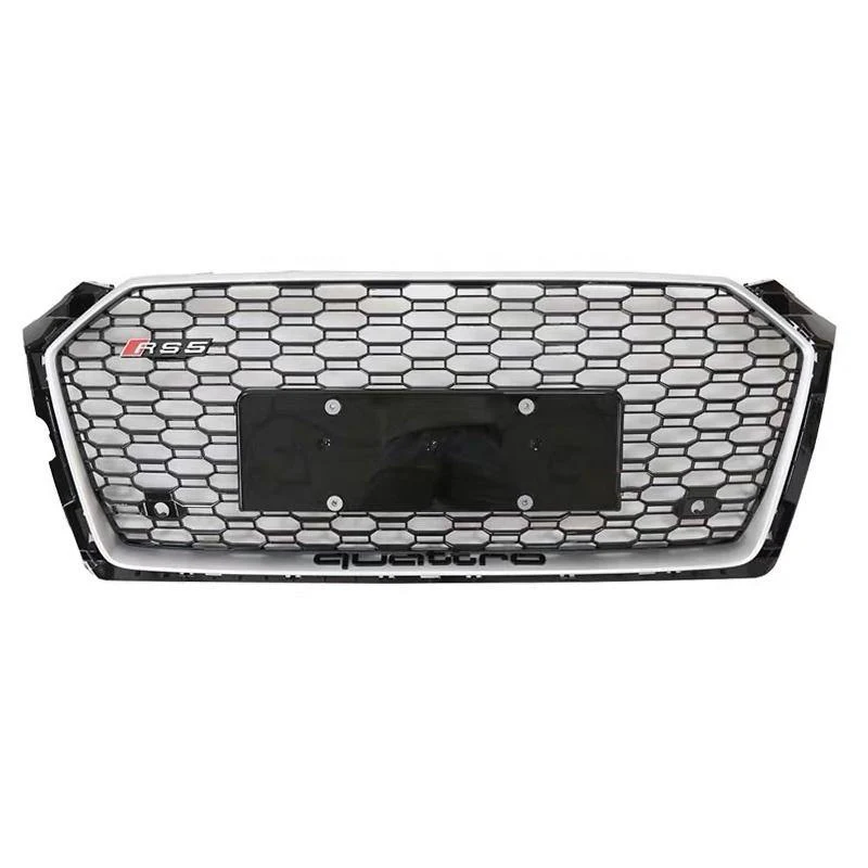 RS Honeycomb Front Grille for 2017-2019 Audi A5/S5 B9 Models - Image 6