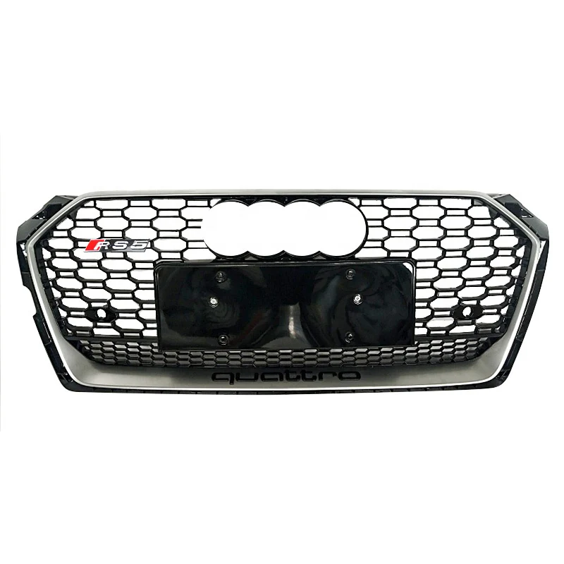RS Honeycomb Front Grille for 2017-2019 Audi A5/S5 B9 Models - Image 9