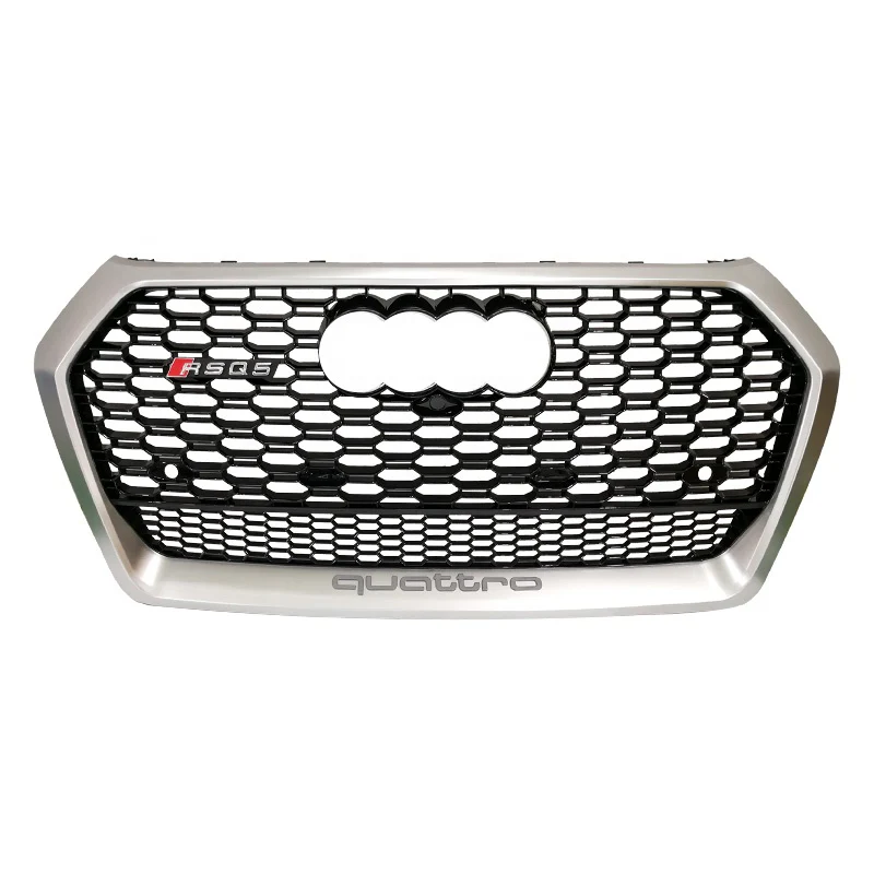 RS Honeycomb Front Grille for 2018 - 2020 Audi B9 Q5/SQ5 Models - Image 3