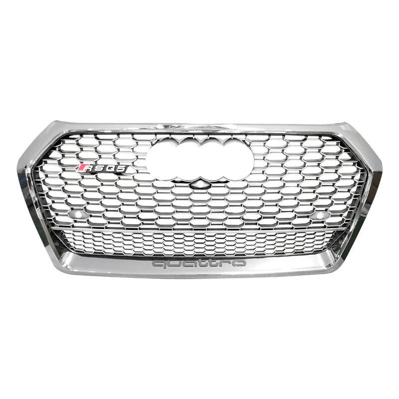 RS Honeycomb Front Grille for 2018 - 2020 Audi B9 Q5/SQ5 Models - Image 4