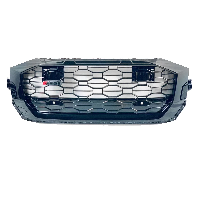 RS Honeycomb Front Grille for 2019-2024 Audi Q8/SQ8 4M Models - Image 3
