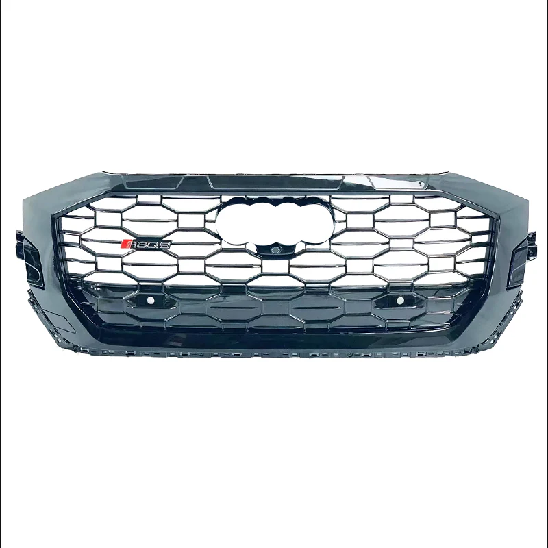 RS Honeycomb Front Grille for 2019-2024 Audi Q8/SQ8 4M Models - Image 4