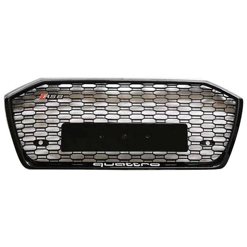 RS Honeycomb Front Grille for 2019-2023 Audi A6/S6 C8 Models - Image 3