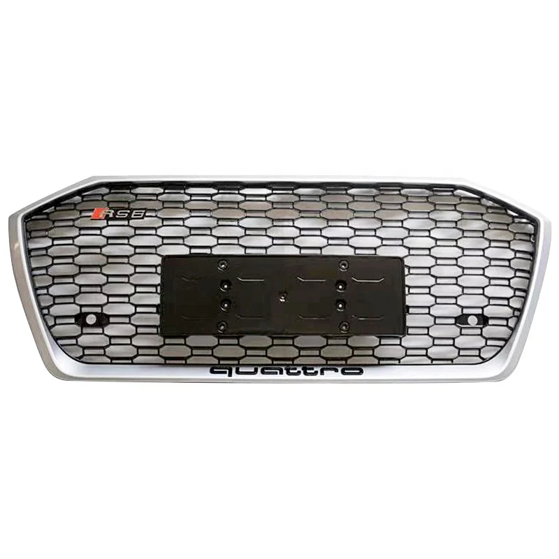 RS Honeycomb Front Grille for 2019-2023 Audi A6/S6 C8 Models - Image 5