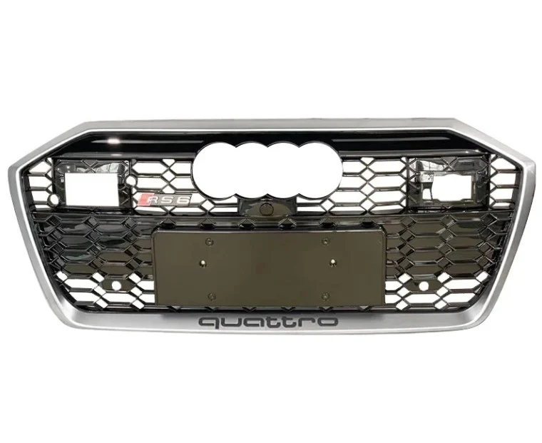 RS Honeycomb Front Grille for 2019-2023 Audi A6/S6 C8 Models - Image 6