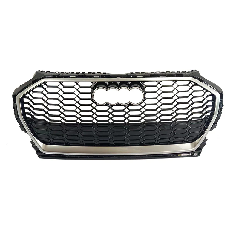 RS Honeycomb Front Grille for 2021-2024 Audi Q5/SQ5 B9.5 Models - Image 3