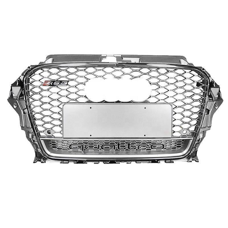 RS Honeycomb Front Grille for 2013-2016 Audi A3/S3 8V Models - Image 5